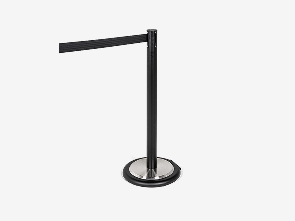 Weighted stanchion
